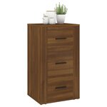 vidaXL Buffet Chêne marron 40x33x70 cm Bois d'ingénierie