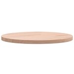vidaXL Dessus de table Ø30x1 5 cm rond bois massif de hêtre