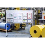 Sachet 5 AFRAME® MAGNETIC A3 argent métallisé DURABLE