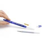 BIC Gel-ocity Illusion Recharges Stylo Gel Effaçable Pointe Moyenne (0,7 mm) - Bleu, Boîte de 12