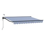 vidaXL Auvent rétractable électrique 3 5 x 2 5 m