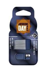 Etui de 12 mines pour compas + taille mines JPC