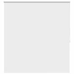 vidaXL Store enrouleur occultant 164 4 x 175 cm largeur du tissu 160 cm blanc
