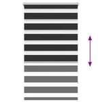 Store enrouleur tamisant 90 x 150 cm noir