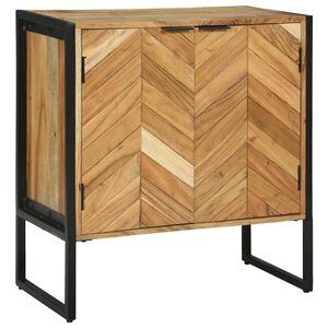 vidaXL Buffet 70 x 35 x 75 cm Bois d'acacia massif