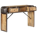 vidaXL Buffet 120x30x75 cm bois de manguier massif