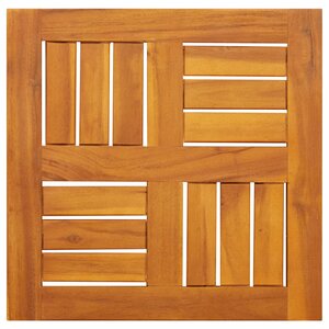 vidaXL Dessus de table 40x40x2 cm carré bois massif d'acacia