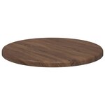 vidaXL Plateau de table Chêne marron 30 x 30 x 1 5 cm