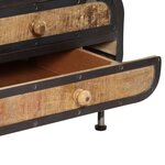 Vidaxl table basse 100 x 50 x 35 cm bois de manguier massif