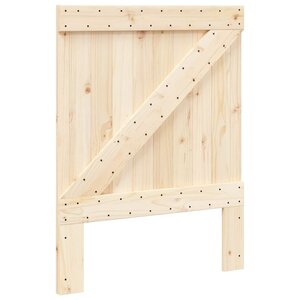 vidaXL Tête de lit 80x104 cm bois massif de pin
