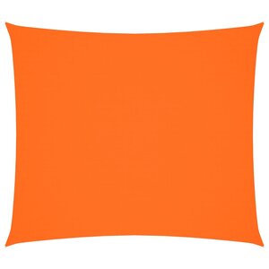 vidaXL Voile de parasol Tissu Oxford rectangulaire 2 5x3 m Orange