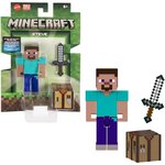 Mattel JCN28 - Minecraft - Figurine Steve