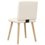 vidaXL Chaises à manger lot de 6 Lin