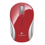 Logitech m187 souris sans fil rouge