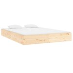vidaXL Cadre de lit sans matelas bois massif 180x200 cm