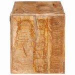vidaXL Étagère à vin Marron 44 x 30 x 35 cm bois de manguier massif