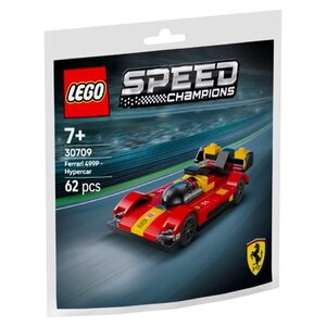 LEGO Speed Champions - Ferrari 499P Hypercar en Polybag - Modèle 30709
