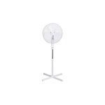 Oceanic Ventilateur Sur Pied 45 Watts - Diametre 40 Cm - Hauteur Reglable - Oscillation - Blanc