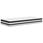 vidaXL Matelas à ressorts ensachés moyen 80x200 cm