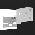 vidaXL Meuble TV mural Noir 30 5x30x30 cm