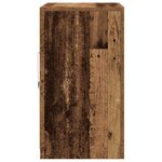 vidaXL Meuble d'appoint 2 Pièces Bois ancien 41 x 37 x 67 cm