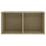 vidaXL Meuble TV chêne sonoma 72x35x36 5 cm bois d’ingénierie