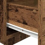 vidaXL Meuble de Chevet Bois ancien 40 x 39 x 37 cm Bois d'ingénierie