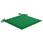vidaXL Chaises Batavia avec coussins lot de 8 Bois de teck solide