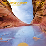 Calendrier 30x30 cm Fascinante Nature, créé et imprimé en France sur papier certifié PEFC