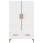 vidaXL Buffet Blanc 70x31x115 cm Bois d'ingénierie