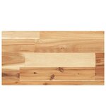 vidaXL Étagères flottantes 4 Pièces 40x20x4 cm acacia massif à l'huile