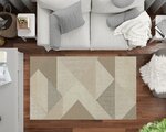 Tapis de salon MIRAN 160 x 230 cm - Beige