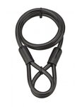 THIRARD - Câble antivol Twisty  vélo  abris de jardin  Ø 10  1.20m  acier gaine PVC - THIRARD