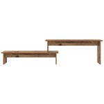 vidaXL Meuble TV Bois ancien 180 x 30 x 43 cm Bois d'ingénierie