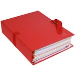 Chemise Dos Extensible Papier - 24x32cm - Rouge - X 10 - Exacompta