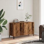 vidaXL Buffet vieux bois 100x36x60 cm bois d'ingénierie