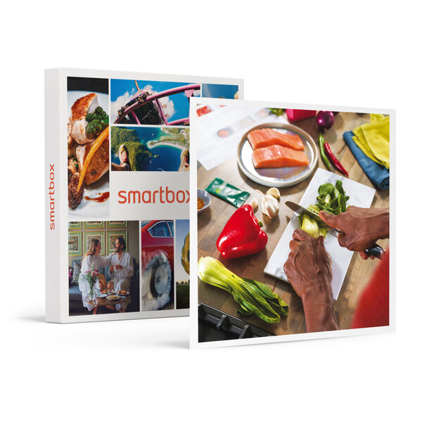 SMARTBOX - Coffret Cadeau Menu 4 repas HelloFresh pour 4 livré à domicile à choisir parmi une sélection de délicieuses recettes -  Gastronomie