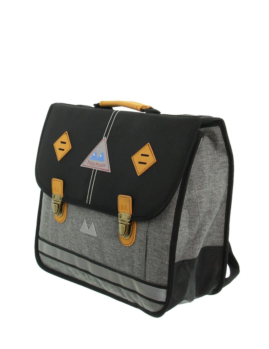 Cartable Poids Plume Noir 38 30 15 La Poste