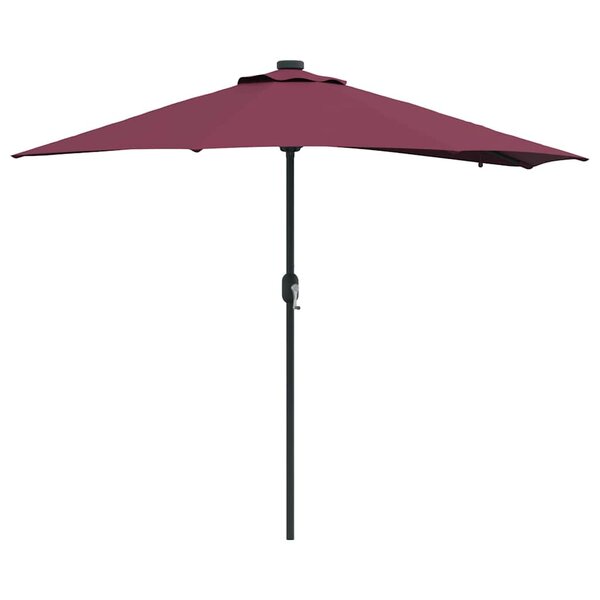 vidaXL Parasol de jardin Bordeaux 294 x 150 x 223 cm