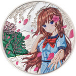 Monnaie SPRING Manga Printemps 1 Oz Argent 5$ Cook Islands 2023 (PRÉCOMMANDE)
