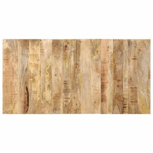 vidaXL Tête de lit 160 cm bois de manguier brut massif