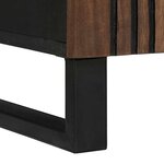 vidaXL Buffet Marron 60 x 33 x 75 cm bois de manguier massif