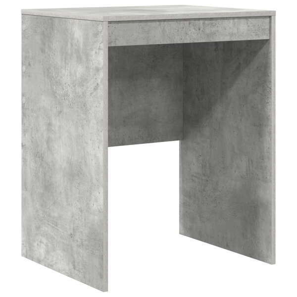 vidaXL Bureau d'écriture Béton gris Béton 60 x 50 x 76 cm Simple