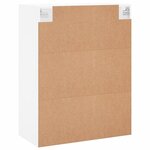 vidaXL Armoire murale blanc 69 5x34x90 cm