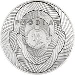 Pièce de monnaie en Argent 10 Dollars g 62.2 (2 oz) Millésime 2024 Phobias ARACHNOPHOBIA