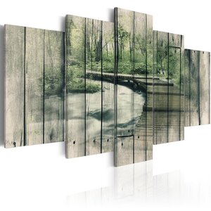 Tableau - the river of secrets l x h en cm 200x100