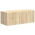 vidaXL Ensemble meuble TV 4 Pièces Chêne Sonoma Bois d'ingénierie