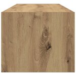 vidaXL Meubles TV 2 Pièces chêne artisanal 100x31x25 5 cm bois ingénierie