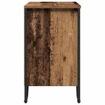 vidaXL Cabinet de Lavabo Bois Ancien 60 x 35 x 60 cm Bois d'ingénierie