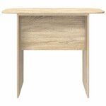 vidaXL Table console Chêne Sonoma 93 x 40 x 75 cm Bois d'ingénierie